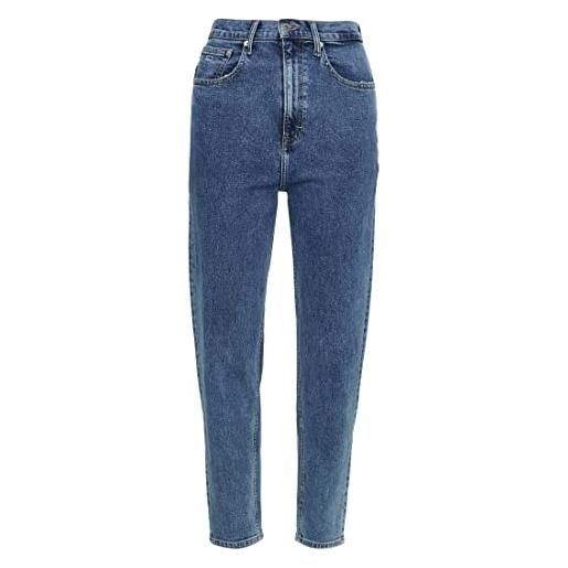 Tommy Jeans dw0dw13350 pantaloni, denim medium, 32 w/30 l donna