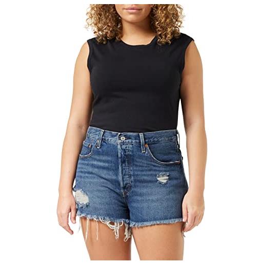 Levi's 501 original shorts, pantaloncini di jeans donna, third try, 29w