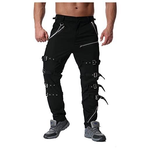 Pantaloni Gotici Da Uomo Pantaloni Punk – Design Punk
