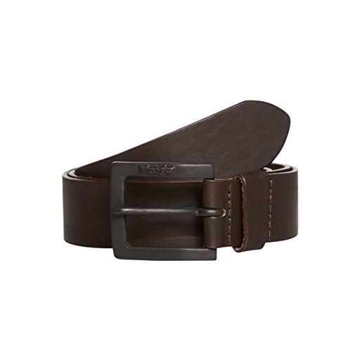 Wrangler kabel buckle, cintura, uomo, marrone (brown), 100