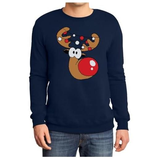 NOROZE Maglioni Natalizi Da Uomo Babbo Natale Al Pub Renna Novità - Foto 9