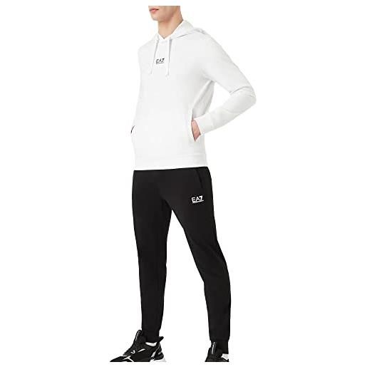 EA7 tuta da ginnastica da uomo con cappuccio EA7 train core id