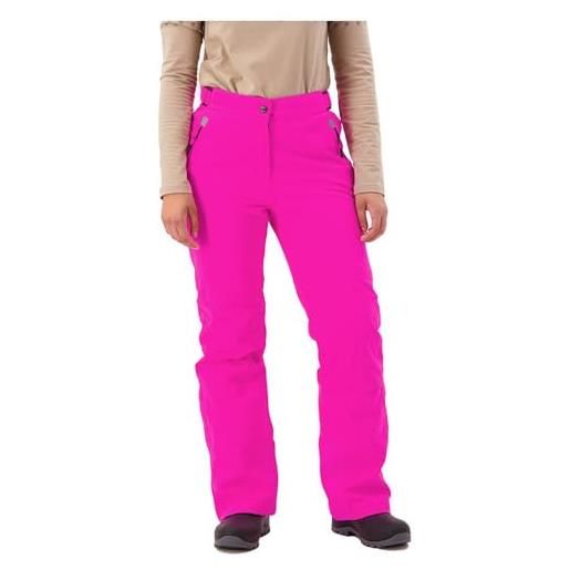 CMP 3w18596n - pantaloni da sci da donna, elasticizzati, colore viola (purple fluo), taglia 46