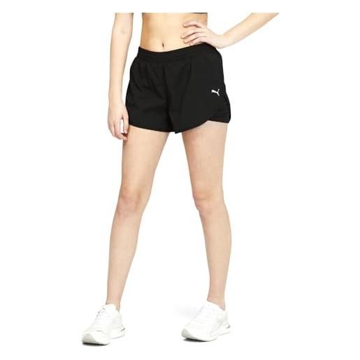 PUMA donna shorts 2-in-1 gewebte damen-laufshorts m black