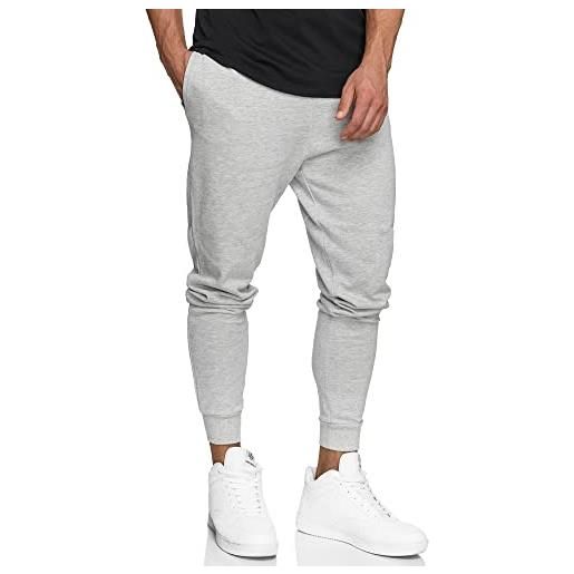 Indicode uomini eberline jogging pants | pantaloni della tuta in 60% cotone bordeaux mix l