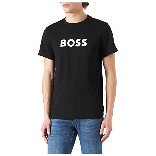 BOSS uomo t-shirt rn maglietta, navy 415, m