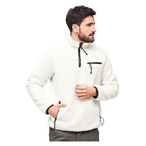 Brandit 5022-7-s maglione, bianco, s uomo