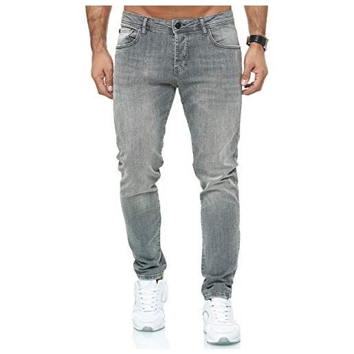 Redbridge jeans da uomo pantalone denim ampia gamma di misure stone. Washed arena blu/nero w36 l30