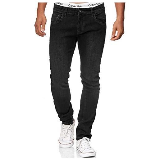 Indicode uomini texas jeans pants | pantaloni jeans in misto cotone con stretch lt grey 29/30