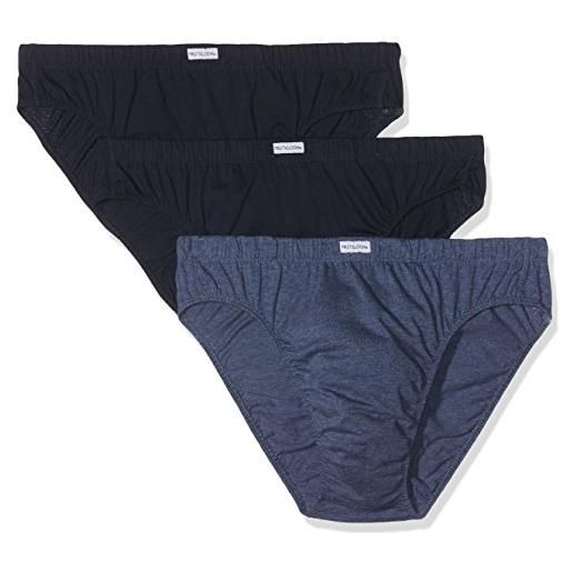 Fruit of the Loom - slip - lot de 3 - homme - multicolore (sq black stripe pack) - fr: 6 (taille fabricant: xx-large)
