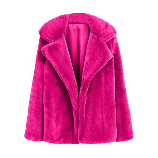 Kobilee cappotto teddy donna pesante calda sherpa giacca invernale mezza stagione elegante lungo giacca pile peluche pelliccia ecologica curvy giubbotto giubbino maglione fodera