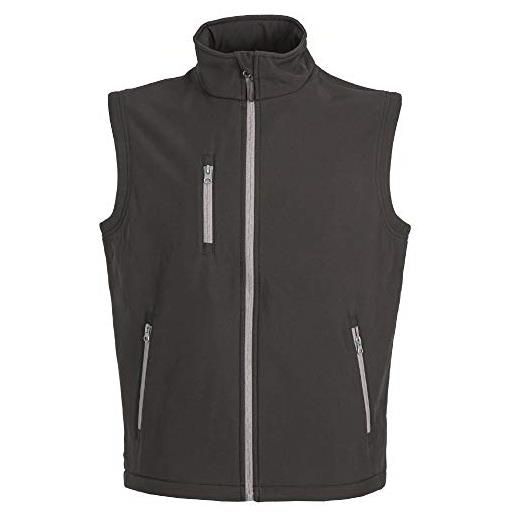 BrolloGroup gilet tarvisio man soft shell giacca smanicata impermeabile personalizzabile jrc ps 29603-s-nero