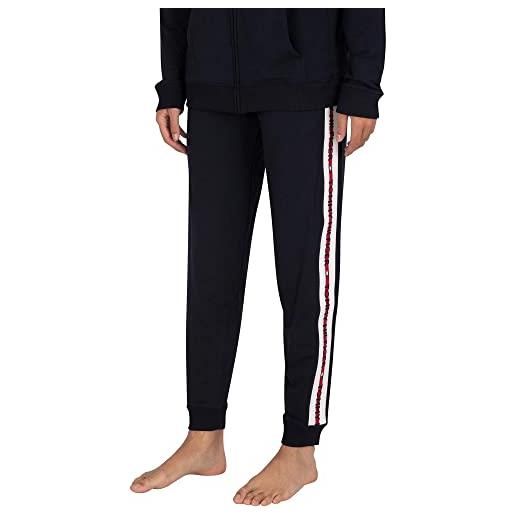 Tommy Hilfiger track pant um0um02352 pantaloni, nero (black), l uomo