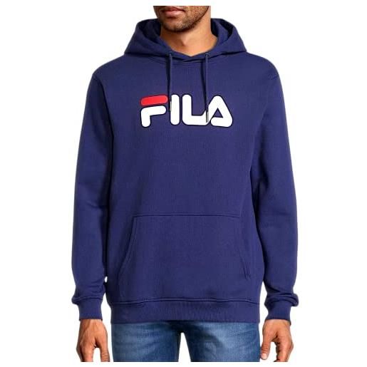 Fila barumini hoody fau0090-50001, mens sweatshirt, navy, m eu
