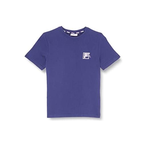 Fila tessin tee t-shirt, 50001-blu medievale, 146 cm-152 cm bambina