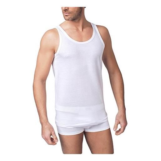 NOTTINGHAM confezione n. 2 maglia vogatore spalla larga uomo cotone pettinato - disponibile nel colore bianco