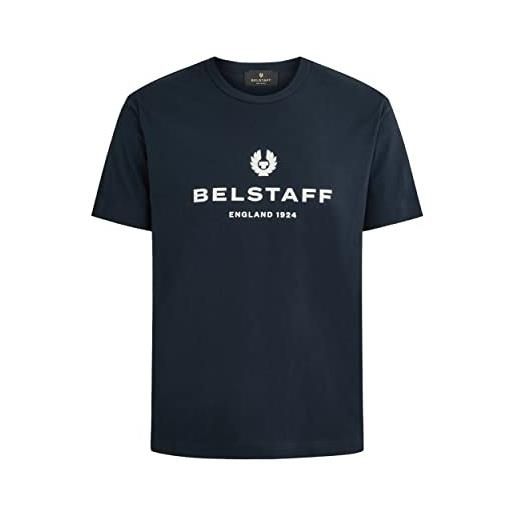 Belstaff 71140348 j61n0196 maglietta blu 80092 uomo