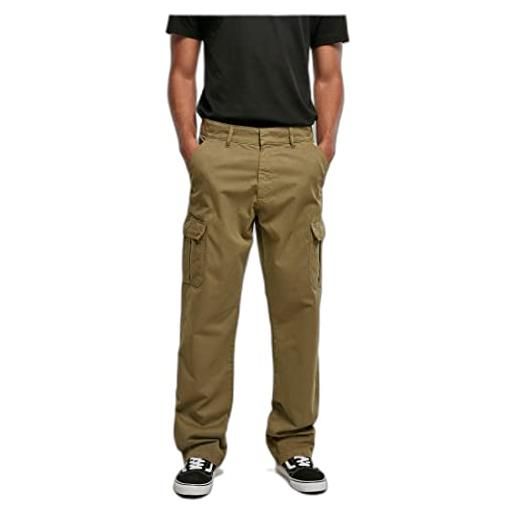 Urban Classics straight leg cargo pants pantaloni, nero, 32 uomo