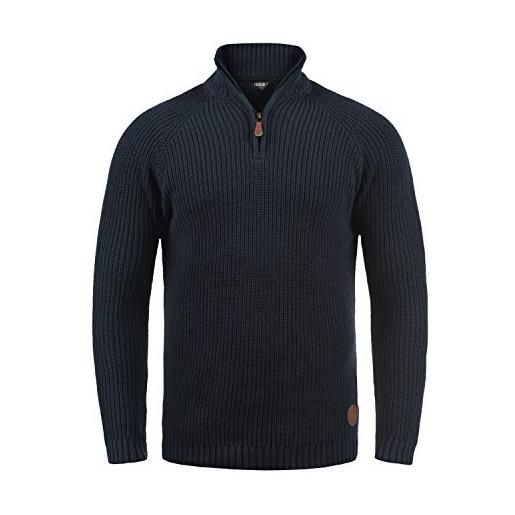 Solid xenox - maglione da uomo, taglia: xl, colore: dark grey melange (8288)