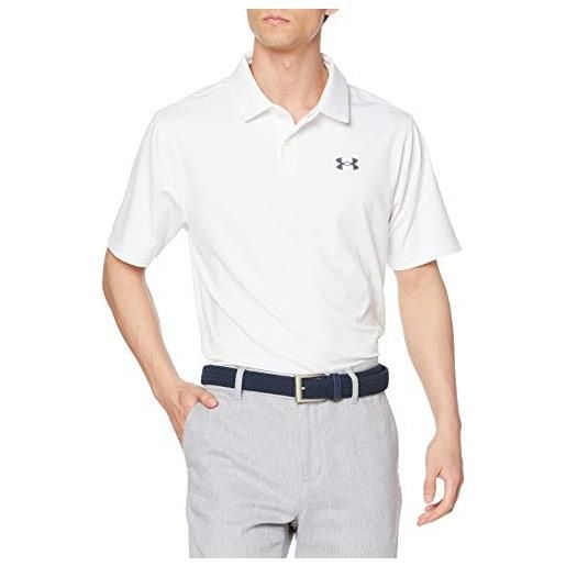 Under Armour ua t2g polo - 1368122-100 - white/pitch gray - xxl