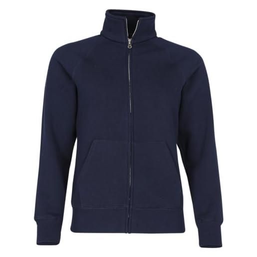 Felpa Con Cappuccio Fruit Of The Loom Donna - Zip Frontale Leggera | 30% Poliestere - Foto 5