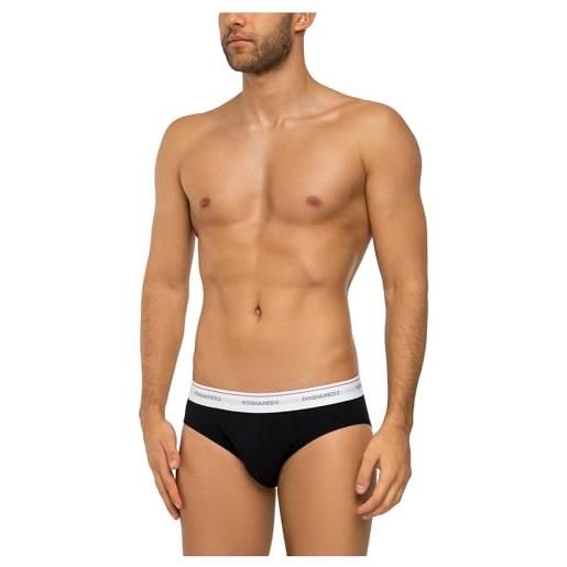 DSQUARED2 3 slip uomo art dcx610040 001 colore foto misura a scelta nero s