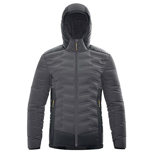 CAMP joker jacket uomo 3311 1 colore black asphalt grey giacca sportiva con imbottitura primaloft ideale per attività outdoor invernale come sci alpinismo trekking