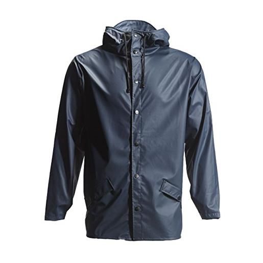 RAINS 1201 giacca, blu, (manufacturer size: xx x-small) uomo