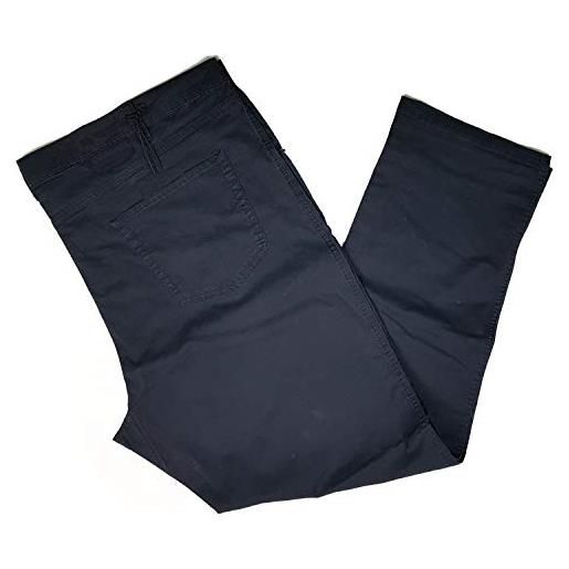 SEA BARRIER pantalone pantaloni cotone leggero elasticizzato uomo extra art gilbert conf taglie forti (71 - blu)