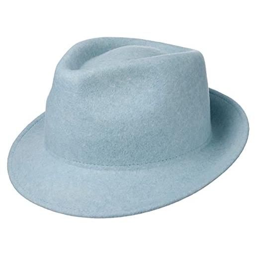 LIPODO trilby cappello di feltro donna uomo made in italy cappello di lana italiano autunno inverno