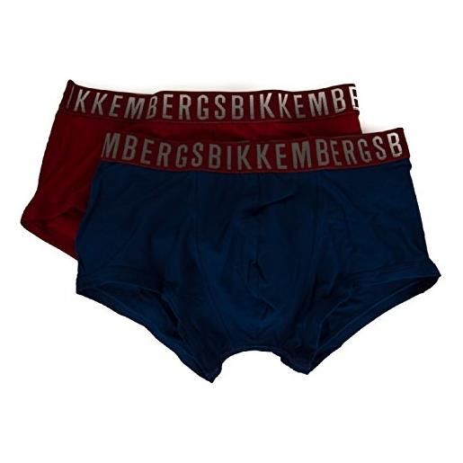 Bikkembergs confezione 2 boxer parigamba uomo articolo b4b4002