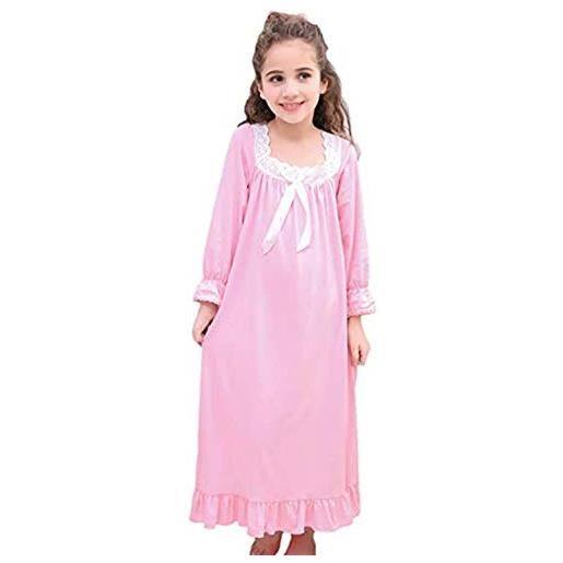 Verve Jelly camicia da notte per bambina camicie da notte in cotone per neonato abito da notte da principessa