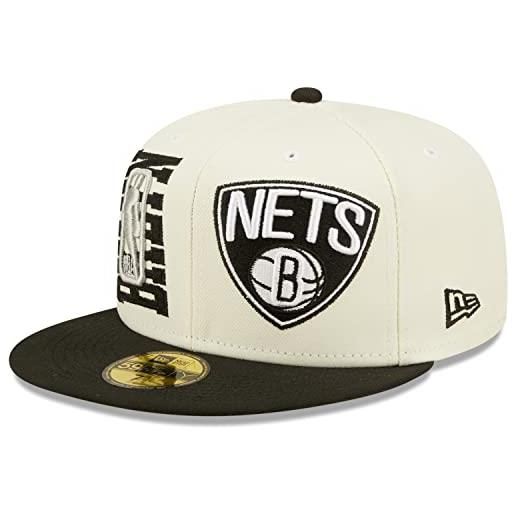 New Era - nba brooklyn nets 2022 draft 59fifty fitted cap colore multicolore, multicolore, 60/61 cm