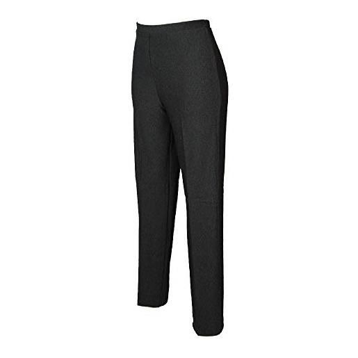 RAGNO pantalone lungo tempo libero pantaloni comfort in jersey donna articolo d850pl jersey comfort fit, 020 nero, 3 - terza