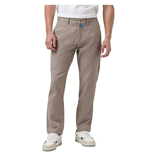 Pierre Cardin futureflex pantaloni, beige, 40w x 36l uomo