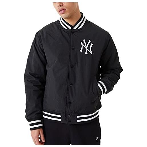 New Era - mlb new york yankees team logo bomber giacca colore nero, nero , xxxxl