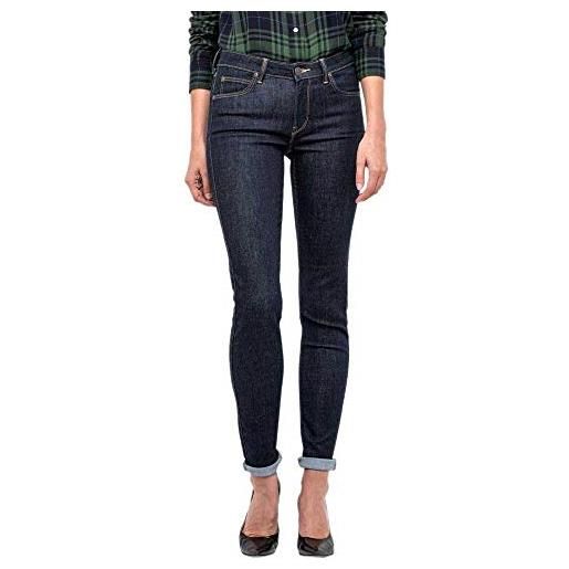 Lee donna scarlett jeans, blue mid lexi, 28w / 33l