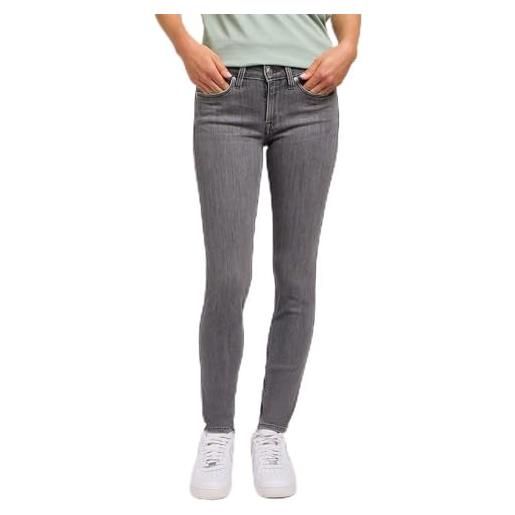 Lee donna scarlett jeans, blue mid martha, 29w / 29l