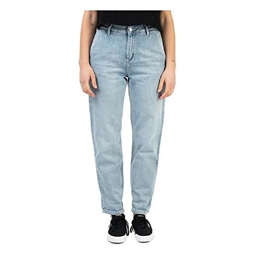 Carhartt pantalone jeans short donna w pierce pant maverick blue 27