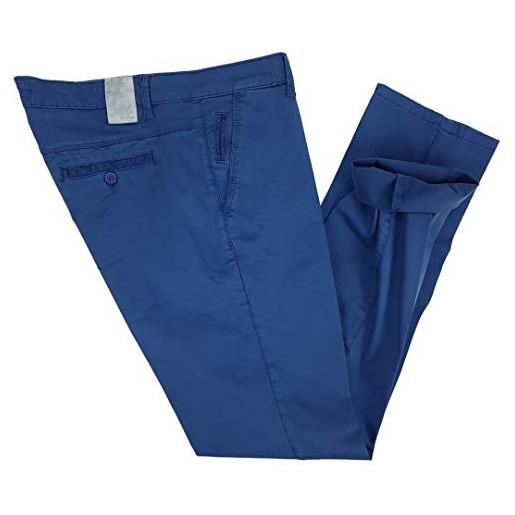 Alfio pantaloni da uomo estivi cotone leggeri chino slim fit elasticizzati 48 52 54 58 60 50 56 (58 - cacao)