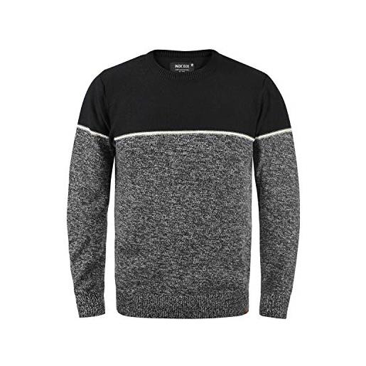 Indicode lynn maglione pullover maglieria da uomo, taglia: xl, colore: black (999)