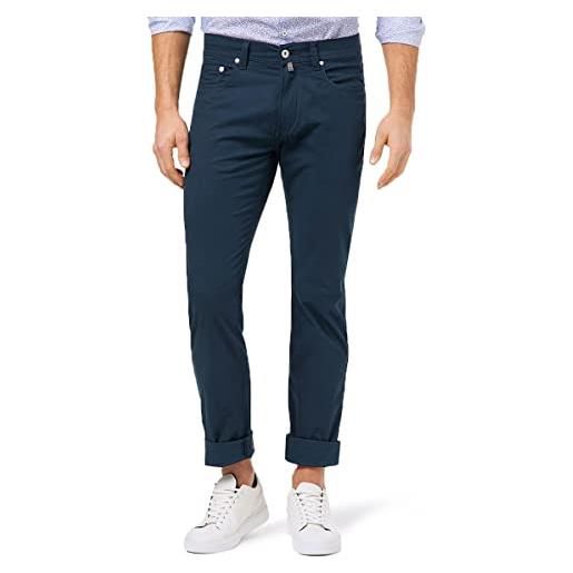Pierre Cardin lyon tapered - pantaloni estivi a 5 tasche, leggeri, blu navy, 36w x 32l