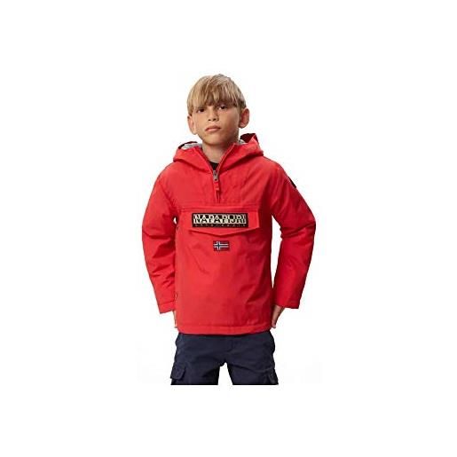 Napapijri k rainforest 1 cappotto, rosso (high risk red ra3), 158 (taglia produttore: 13 anni) bambino
