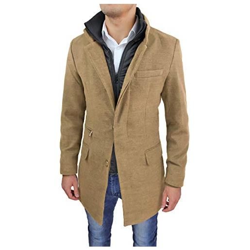 Cappotto con clearance piumino interno uomo