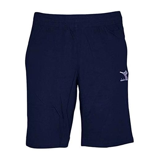 Diadora bermuda core pantaloni cotone uomo ragazzo boy sport relax 102.178749 taglia l colore principale classic navy