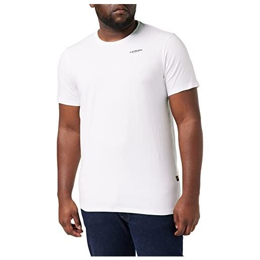 G-STAR RAW slim base t-shirt donna , bianco (white d19070-c723-110), m