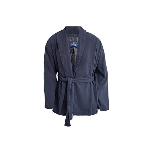 Viacom giacca da camera uomo in punto milano sciallata il granchio art. Gp2050 (blu, l)