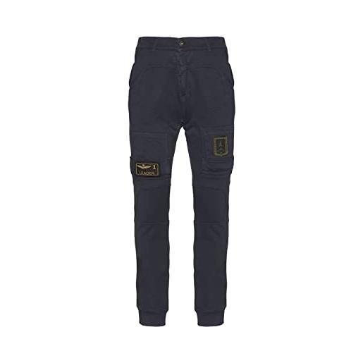 Aeronautica Militare pantalone in felpa pf743 anti-g, da uomo, frecce tricolori (m, 07250 verde militare)