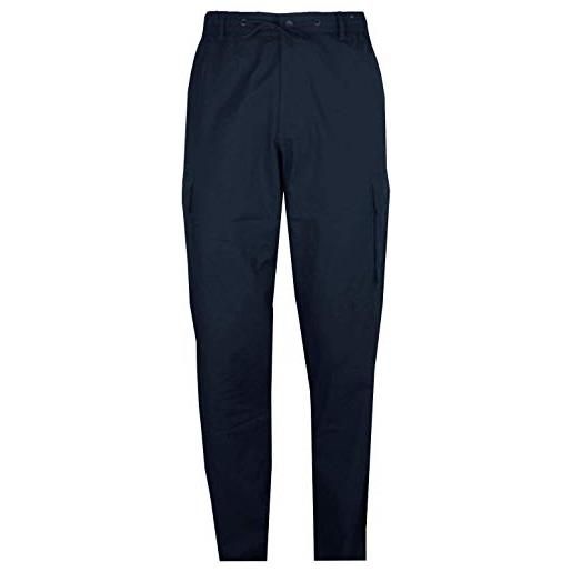 SEA BARRIER pantalone uomo tasconi elastico art chir taglie forti beige (6xl)