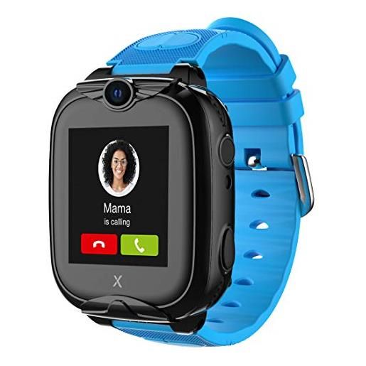 XPLORA xgo 2 - orologio mobile per bambini (4g) - chiamate, messaggi, modalità scuola, gps, funzione sos, fotocamera, torcia e contapassi - inclusi 2 anni di garanzia (blu)
